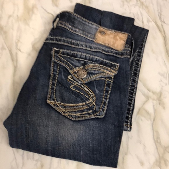 Silver SUKI surplus denim jeans